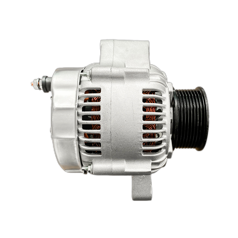 Alternador Denso 24V 60A para Komatsu PC200 PC220 | Unidade de substituição de polia de 77 mm com 8 ranhuras