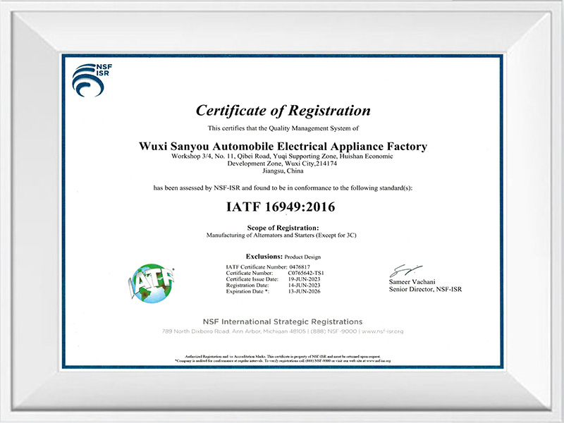 Certificado de Registro